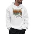 Thankful Teacher Thanksgiving Fall Pumpkin Turkey Men Hoodie, trending gift
