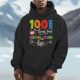 100 Days Of Living That 2nd Grade Life Boy Girl Teacher Men Hoodie, 2nd Grade Teacher Gifts, funny design 100 Days Of Living That 2nd Grade Life Boy Girl Teacher Men Hoodie, 2nd Grade Teacher Gifts, funny design