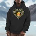 100 Days Of School Bee Hive Tree Hearts Teachers Student Kid Men Hoodie, funny design