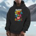 100th Day Of School Teachers Kids Child Happy 100 Days Men Hoodie, funny design