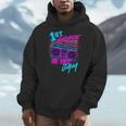 1st Grade Is My Jam Vintage 80s 80's Teacher Student Retro Men Hoodie, funny design