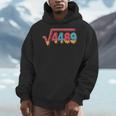 67 Ice Cream Drip Meme Math Teacher School Square Root 4489 Men Hoodie, funny design