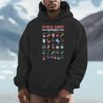 ABC School Nurse Alphabet Student Teacher Health Worker Men Hoodie, funny design