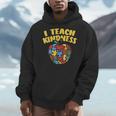 Autism Teacher Shirt I Teach Kindness Apple Puzzle Awareness Men Hoodie, funny design