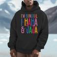 I Am Bilingual I Haha And Jaja Latina Latino Spanish Teacher Men Hoodie, funny design