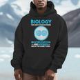 Biology Facts Science Teacher Student Biologist Men Hoodie, Science Teacher Gifts, funny design