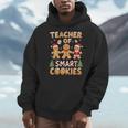Christmas Teacher Of Smart Cookies Gingerbread Man Teaching Men Hoodie, funny design Christmas Teacher Of Smart Cookies Gingerbread Man Teaching Men Hoodie, funny design