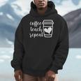 Coffee Teach Repeat Women's Misses Plus Size Teacher Men Hoodie, funny design Coffee Teach Repeat Women's Misses Plus Size Teacher Men Hoodie, funny design