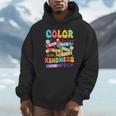 Color The World With Kindness Teachers Back To School Men Hoodie, funny design