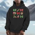Cute Coquette Pencil Bow Christmas School Teacher Student Men Hoodie, funny design