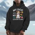 My Dog Ate My Lesson Plan Teacher Back To School Men Hoodie, funny design