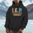 I E P I Encourage Progress Special Education Teacher Men Hoodie, funny design I E P I Encourage Progress Special Education Teacher Men Hoodie, funny design