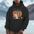 Fall Book Pumpkin Ghost Reading Books Halloween Teacher Men Hoodie, funny design Fall Book Pumpkin Ghost Reading Books Halloween Teacher Men Hoodie, funny design