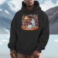 Ghost Book Reading Halloween Books Lover Teacher Men Hoodie, funny design
