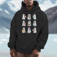 Ghost Reading Books Spooky Librarian Teacher Women Men Hoodie, funny design Ghost Reading Books Spooky Librarian Teacher Women Men Hoodie, funny design