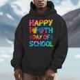 Happy 100th Day Of School Teacher Student 100 Days Tie Dye Men Women Kids Men Hoodie, funny design Happy 100th Day Of School Teacher Student 100 Days Tie Dye Men Women Kids Men Hoodie, funny design
