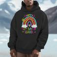 Happy 50th Days Of School Rainbow Teacher 50 Days Smarter Men Hoodie, funny design Happy 50th Days Of School Rainbow Teacher 50 Days Smarter Men Hoodie, funny design