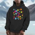 Happy Dot Day Colorful Polka Dot Art Teacher Student Kids Men Hoodie, funny design