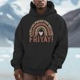 Happy Fri-Yay Friday Lovers Fun Teacher Leopard Rainbow Men Women Girls Kids Men Hoodie, funny design Happy Fri-Yay Friday Lovers Fun Teacher Leopard Rainbow Men Women Girls Kids Men Hoodie, funny design