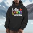 Hello Kindergarten Team Kinder Back To School Teacher Kids Men Hoodie, funny design Hello Kindergarten Team Kinder Back To School Teacher Kids Men Hoodie, funny design