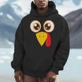 Hilarious Turkey Halloween Thanksgiving Teacher Nurse Men Hoodie, funny design