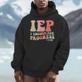 IEP I Encourage Progress Special Education Teacher Graphics Men Hoodie, funny design