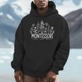 Learn Grow Bloom Wildflowers Appreciation Montessori Teacher Men Hoodie, funny design