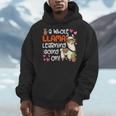 Llama Learning Teachers Students Alpaca Lover Back To School Men Hoodie, funny design Llama Learning Teachers Students Alpaca Lover Back To School Men Hoodie, funny design