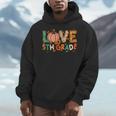 Love 5th Grade Thanksgiving Colorful Fall Leaves Teacher Men Hoodie, funny design Love 5th Grade Thanksgiving Colorful Fall Leaves Teacher Men Hoodie, funny design