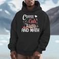 I Love Math Cats And Coffee Heart Mathematics Teacher Men Hoodie, funny design I Love Math Cats And Coffee Heart Mathematics Teacher Men Hoodie, funny design