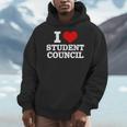 I Love Student Council Student Teacher Men Hoodie, funny design I Love Student Council Student Teacher Men Hoodie, funny design