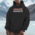 Mathlete For Math Team Students Algebra Math Teacher Men Hoodie, funny design