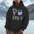 P Is For Pre-K Preschool Teacher Tie Dye Back To School Men Hoodie, funny design P Is For Pre-K Preschool Teacher Tie Dye Back To School Men Hoodie, funny design