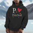 P Is For Preschool Teacher Student Back To School Men Hoodie, funny design P Is For Preschool Teacher Student Back To School Men Hoodie, funny design
