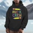 Pre-K Crew PreK Teachers Back To School Men Hoodie, funny design