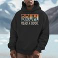 Read A Book Bruh Cool Ela English Teacher Reading Literature Men Hoodie, English Teacher Gifts, funny design Read A Book Bruh Cool Ela English Teacher Reading Literature Men Hoodie, English Teacher Gifts, funny design