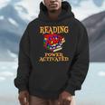 Reading Super Power Activated Superhero Teacher Or Student Men Women Girls Kids Men Hoodie, Super Teacher Gifts, funny design