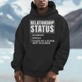 Relationship Status Taken By Super Hot Teacher Men Hoodie, Super Teacher Gifts, funny design