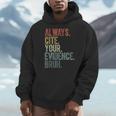 Retro ALways Cite Your Evidence Bruh ELA Teacher For Men Women Kids Men Hoodie, funny design