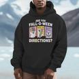Retro Are You Fall O Ween Directions Teacher Halloween Ghost Men Hoodie, funny design Retro Are You Fall O Ween Directions Teacher Halloween Ghost Men Hoodie, funny design