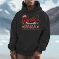 Santa's Favorite Para Christmas Paraprofessional Teacher Men Hoodie, funny design