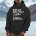 Special Education Teacher Definition Back To School Men Hoodie, funny design