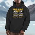 Spelling Bee Costume For a Halloween Teacher Pun Women Men Hoodie, funny design Spelling Bee Costume For a Halloween Teacher Pun Women Men Hoodie, funny design