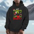 My Students Stole My Heart Teacher Holiday Merry Christmas Men Hoodie, funny design