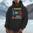I Survived 67 Days Of School 67 Teacher Squad Matching Men Hoodie, funny design I Survived 67 Days Of School 67 Teacher Squad Matching Men Hoodie, funny design