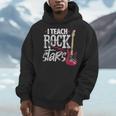 I Teach Rock Stars Music Teacher Guitar Player Men Hoodie, funny design I Teach Rock Stars Music Teacher Guitar Player Men Hoodie, funny design