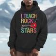 I Teach Rockstars Band Vibes Teacher Rocks My Music Teaching Men Hoodie, funny design I Teach Rockstars Band Vibes Teacher Rocks My Music Teaching Men Hoodie, funny design