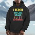 I Teach Second Grade Superheroes Teacher Superhero Men Hoodie, funny design I Teach Second Grade Superheroes Teacher Superhero Men Hoodie, funny design