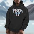 Teach Teacher Coquette Bow Pencil Back To School First Day Men Hoodie, funny design Teach Teacher Coquette Bow Pencil Back To School First Day Men Hoodie, funny design