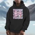 Teacher Bow Pencil Flowers Teacher Back To School Men Hoodie, funny design Teacher Bow Pencil Flowers Teacher Back To School Men Hoodie, funny design